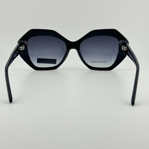 BCBGMAXAZRIA Demure Black Sunglasses Frames 54-17-135mm H13405 - Picture 3 of 8